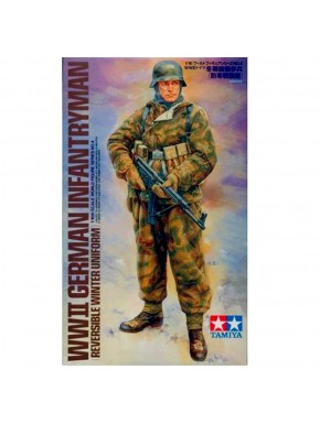 Modelo figura soldado alemão WWII escala 1/16 Tamiya