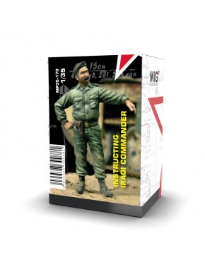Figura de resina 1:35 Comandante Iraquí Mig Productions