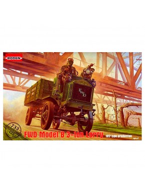 Maquette FWD Model B 3 Ton Lorry 1917 Roden à l'échelle 1/72