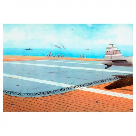 Cubierta portaaviones IJN WWII escala 1/48