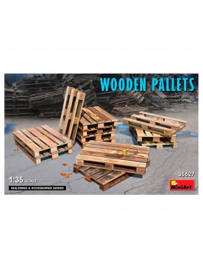 Kit de palettes en bois 1/35 MiniArt