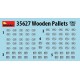 Kit de palettes en bois 1/35 MiniArt