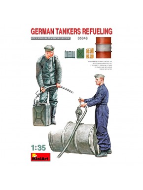 Ensemble de ravitaillement de tankistes allemands 1/35 MiniArt
