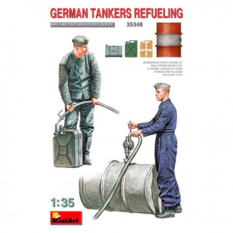 Ensemble de ravitaillement de tankistes allemands 1/35 MiniArt