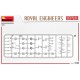 Kit Royal Engineers 1/35 MiniArt, figuras y equipo militar