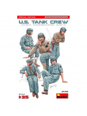 Set modèle équipage de char 1/35 MiniArt