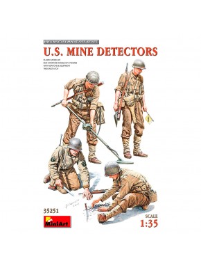Kit de figurines Détecteurs de Mines U.S. 1/35 MiniArt