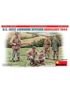 Kit figures Normandie 1944 1/35 MiniArt