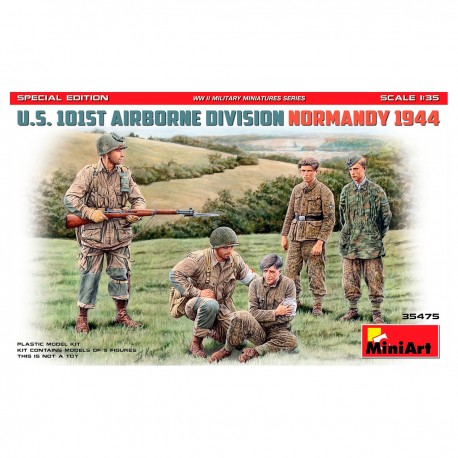 Kit figures Normandie 1944 1/35 MiniArt