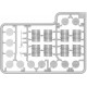 Ensemble de figurines de pilotes finnois et soviétiques à l'échelle 1/48