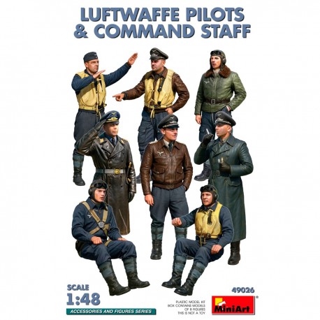 Miniaturas Pilotos Luftwaffe 1/48 MiniArt