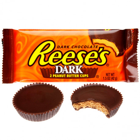 Reese's Chocolate Negro y Mantequilla de Cacahuete