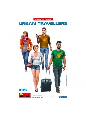 Set de figuras Urban Travellers de MiniArt