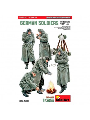 Kit de soldados alemanes MiniArt Invierno 1941-42 en escala 1:35