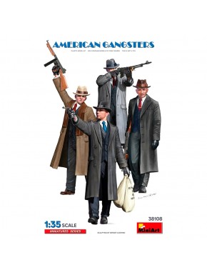 Figuras de gánsters americanos MiniArt 1/35