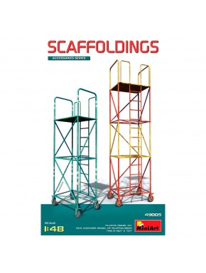 Kit de maquette échafaudages échelle 1/48 MiniArt