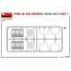 Kit de tambours à l'échelle 1:24 MiniArt années 30-50