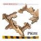 Ruines urbaines MDF Pwork Wargames