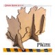 Kit de ruinas urbanas MDF Pwork Wargames