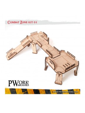 Kit de décors SciFi MDF pour wargames