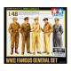 Conjunto de figuras de generais da Segunda Guerra Mundial Tamiya