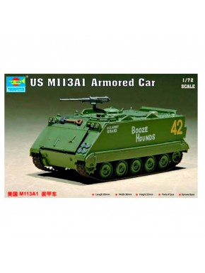 Carro blindado US M113A1 em escala 1/72 da Trumpeter