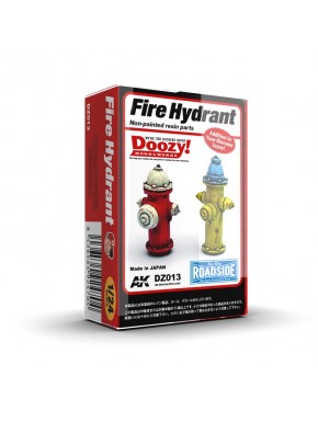 Accessoires diorama bouches incendie résine Doozy 1/24