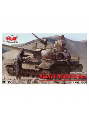 Figurines d'équipe de tankistes soviétiques à l'échelle 1:35