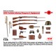 Kit de armas y equipo de infantería turca WWI 1:35