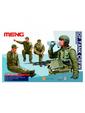 Figuras de tripulación de tanque IDF escala 1/35 Meng