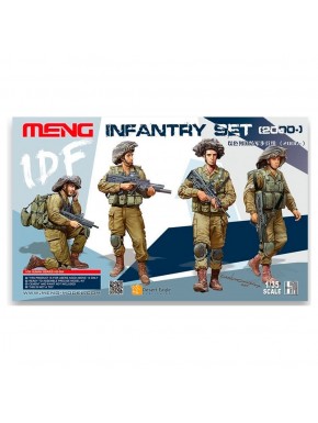 Figuras de infantería IDF 1/35 de Meng