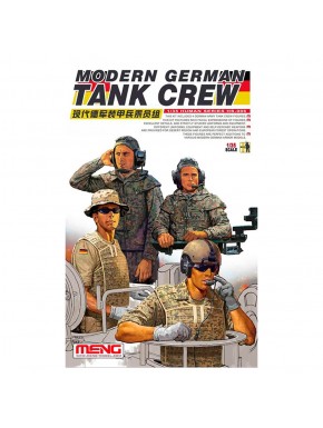 Figuras de tanquistas alemanes 1/35 de Meng
