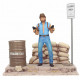 Figure Diorama Matt Hunter (Chuck Norris 18 cm