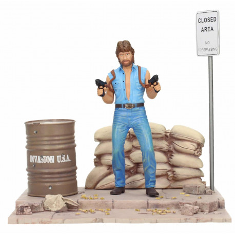 Figure Diorama Matt Hunter (Chuck Norris 18 cm