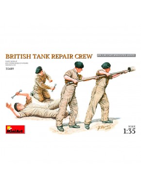 Kit de figuras reparación tanque británico MiniArt 1/35