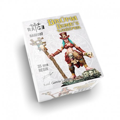 Figurine Brüma Bone’s Whisper en résine pour jeux de guerre