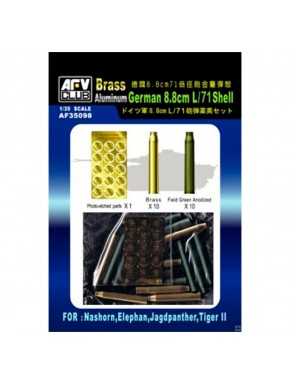 Obus allemand 8,8cm L/71 échelle 1/35 AFV Club