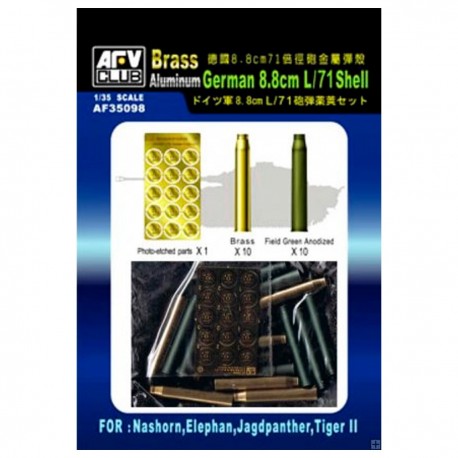 Obus allemand 8,8cm L/71 échelle 1/35 AFV Club