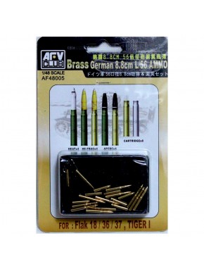 Ensemble de munitions en laiton 8,8 cm/L56 AFV Club