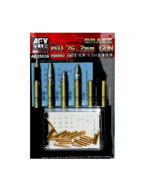 Set de munitions laiton Ru 76.2mm 1/35 AFV Club