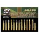 Set de munitions en laiton 2-pdr à l'échelle 1/35 par AFV Club