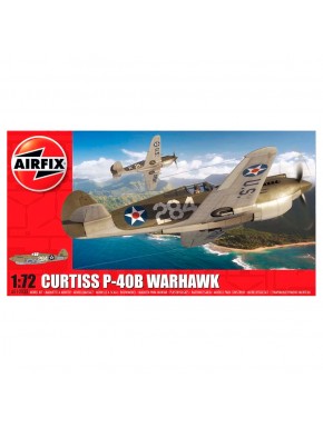 Maquete Curtiss P-40B Warhawk 1/72 da AIRFIX