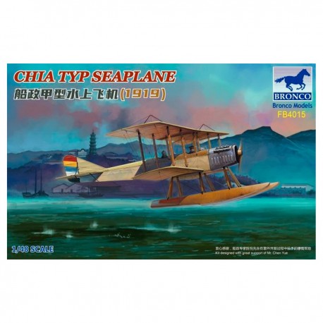 Maquete 1/48 hidroavião Chia Typ Seaplane 1919