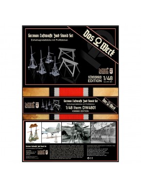 Ensemble de supports Luftwaffe allemande par Das Werk échelle 1/48