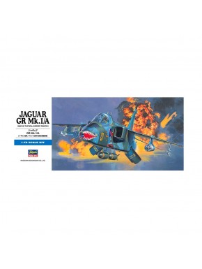 Caixa do kit de maquete Hasegawa 1/72 Jaguar GR Mk.1/A
