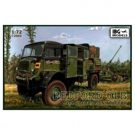 Modèle à l'échelle du Bedford QLB 4x4 avec canon Bofors
