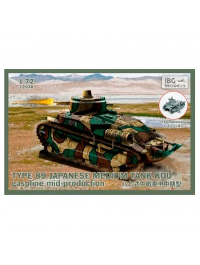 Maquette Char Moyen Japonais Type 89 Kou par IBG Models