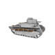 Modèle à l'échelle 1/72 char moyen japonais Type 89