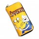 Portfolio wallet double Adventure Time yellow