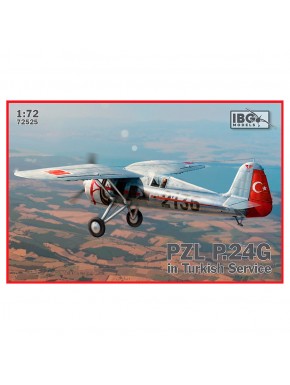 Maquette à l'échelle 1/72 PZL P.24G en service turc